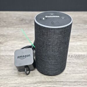 Amazon Echo (2nd Generation ) Smart Speaker with Alexa, charcoal fabric, Amazon